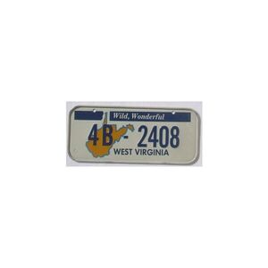 West Virginia Mini Nummernschild