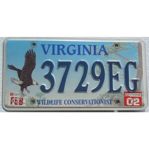 Virginia 2002 Wildlife Adler