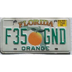 Florida 2002 Orangen Grafik - Orange County