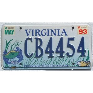 Virginia 1993 Chesapeake Krabbe