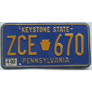 Pennsylvania 1992