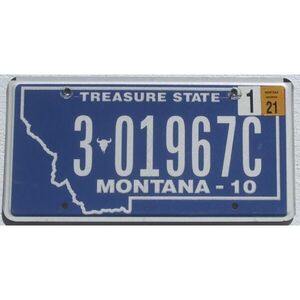 Montana 2021 Treasure State