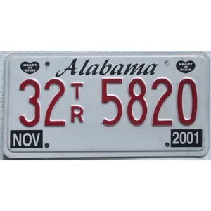 Alabama 2001