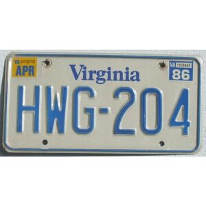 Virginia 1986
