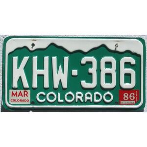 Colorado 1986
