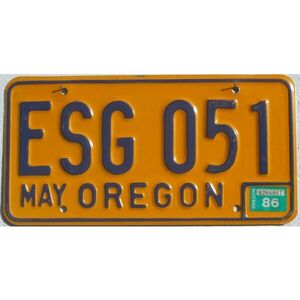 Oregon 1986
