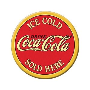 Coca Cola Sold Here Rund