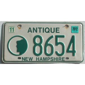 New Hampshire 2012 Antique