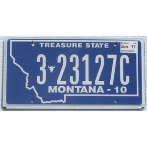 Montana 2017 Treasure State