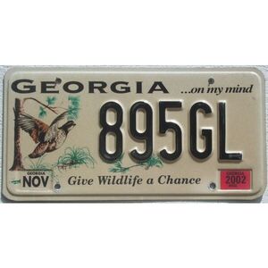 Georgia 2002 Wildlife Vogel