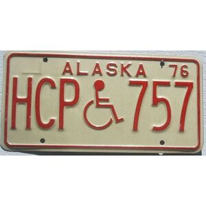 Alaska 1976 Rollstuhl