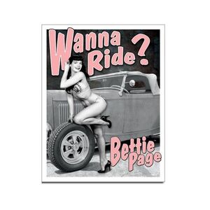 Bettie Page Hotrod