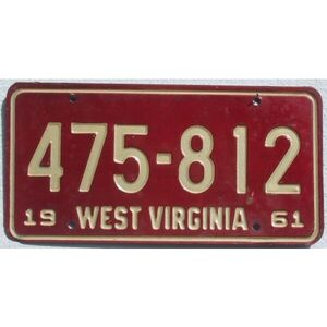 West Virginia 1961