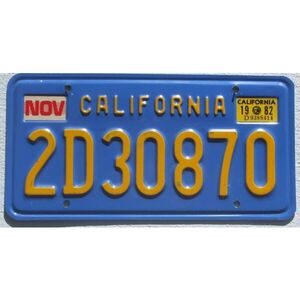California 1982