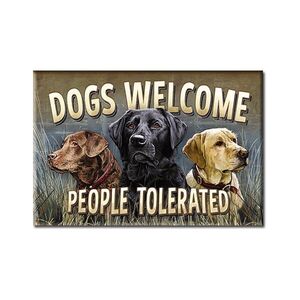 Hunde Willkommen - Menschen Geduldet