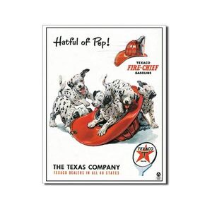 Texaco Dalmatiner Feuerwehr Helm