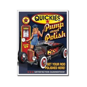 Pump and Polish Hotrod Tankstelle