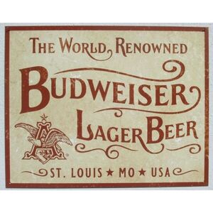 Budweiser Lager Beer