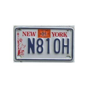 New York 2001 Motorrad