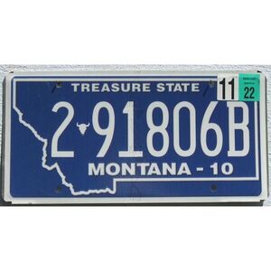 Montana 2022 Treasure State