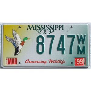 Mississippi 1999 Wildlife Ente