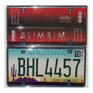 1 x USA Auto Chrom Rahmen