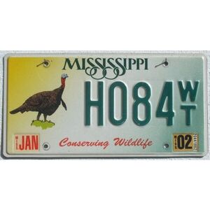 Mississippi 2002 Wildlife Truthahn