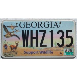 Georgia 2017 Wildlife Hirsch und Vögel