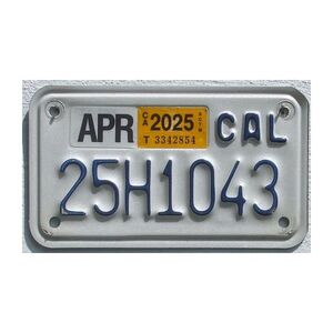 California 2025 Motorrad