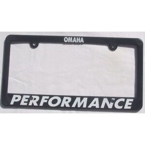 Omaha Performance Auto Nummernschild Rahmen