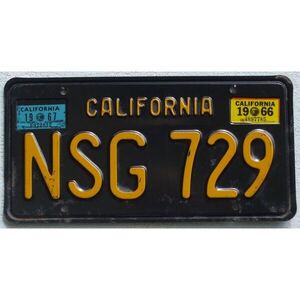California 1966 - 1967