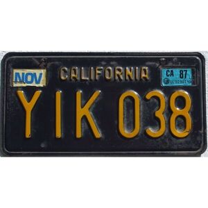 California 1987
