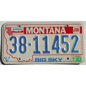 Montana 1982 Bicentennial