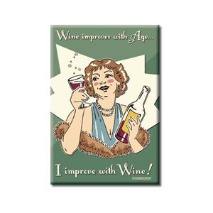 Wein Improves with age