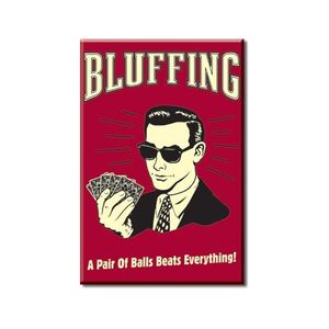 Bluffing - Karten Spieler
