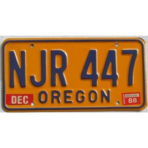 Oregon 1988