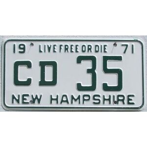 New Hampshire 1971