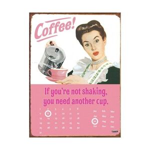 Retro Kaffee Kalender - Another Cup
