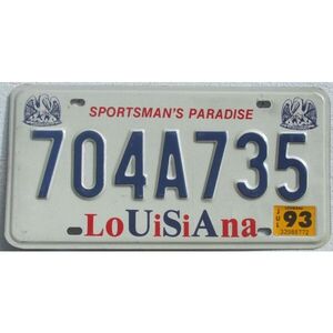 Louisiana 1993 USA Pelikan