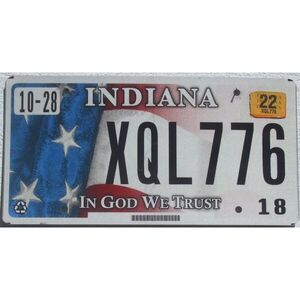 Indiana 2022 In God We Trust