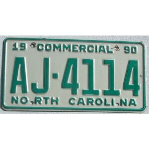 North Carolina 1990 Commercial