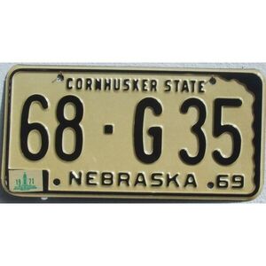 Nebraska 1969 - 1971