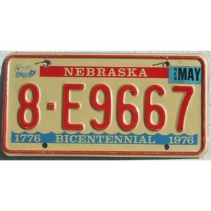 Nebraska 1976 Bicentennial