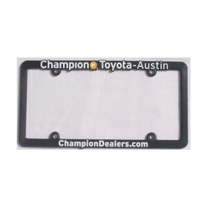 Champion Toyota Austin Texas Auto Nummernschild Rahmen