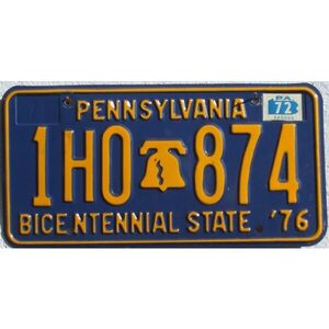 Pennsylvania 1972 Bicentennial