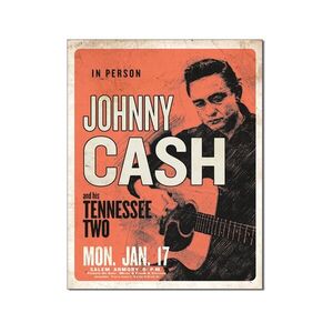 Johnny Cash - Tennessee Konzert Plakat