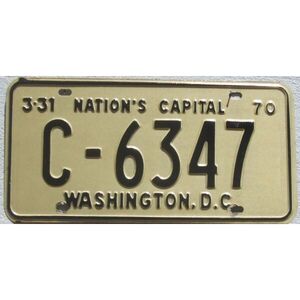 D.C. Washington 1970
