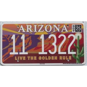 Arizona 2025 Golden Rule