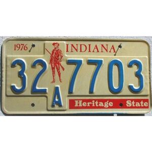 Indiana 1976 Bicentennial Heritage