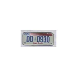 South Dakota Mini Nummernschild